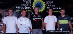 Edvald Boasson Hagen,Thpomas Voeckler,Ryder Hesjedal,Peter Sagan,Geraint Thomas                    