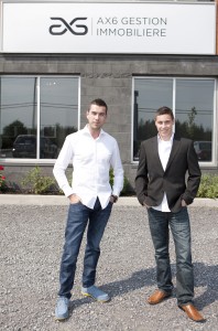 Yanik Guillemette et Kevin Henley Yanik Guillemette, Président Guillemette Propriétés et AX6 Gestion Immobilière Inc. et Kevin Henley, Développeur Immobilier – AX6 Gestion Immobiliere