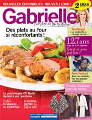 Gabrielle, Complice de ton quotidien, Octobre-novembre 2012