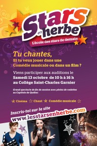 Auditions des Stars en Herbe, 13 et 20 octobre 2013 Auditions des Stars en Herbe, 13 et 20 octobre 2013