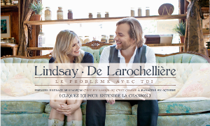 Andrea Lindsay et Luc De Larochellière et leur album C'est d'l'amour ou c'est comme