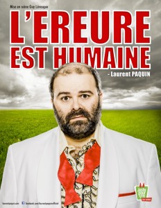 L'EREURE EST HUMAINE de Laurent Paquin