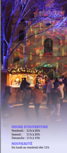 OUVERTURE DU MARCHÉ DE NOËL ALLEMAND OUVERTURE DU MARCHÉ DE NOËL ALLEMAND