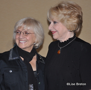 Angèle Arsenault et Shirley Théroux