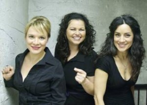 Marie-Eve Pelletier, Dominique Pétin, Geneviève Bilodeau