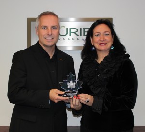 Stéphan Landry, directeur général  et Hélène Lemieux, directrice marketing  – Laurier Québec  