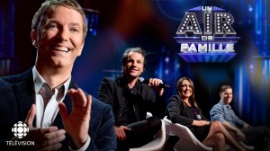 Un air de famille avec Patrice L'Ecuyer, Bruno Pelletier, Johanne Blouin et Jean-François Breau Un air de famille avec Patrice L'Ecuyer, Bruno Pelletier, Johanne Blouin et Jean-François Breau