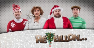 RÉVEILLON Jeff Boudreault, Pierrette Robitaille, Michel Charrette, Martin Héroux