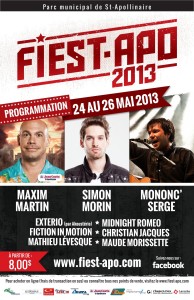 Fiest-Apo : un festival diversifié à ne pas manquer ! Fiest-Apo : un festival diversifié à ne pas manquer !