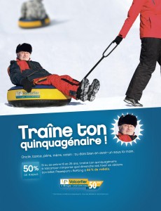 Traîne ton quinquagénaire au Village Vacances Valcartier Traîne ton quinquagénaire au Village Vacances Valcartier