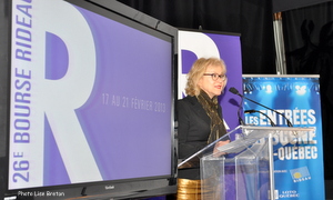 Madame Colette Broillé directrice générale de Rideau