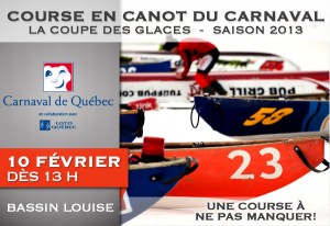 Course en canot du Carnaval