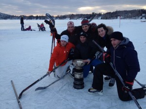 Les Chaudrons de Montréal : Alexandre Charbonneau, Martin Paquette, Jérôme Tremblay, Jason Chevrier, Yannick Forget et Sébastien Urbain