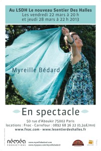 Concert Myreille Bédard à Paris Concert Myreille Bédard à Paris