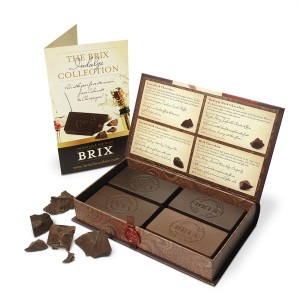 Coffret collection BRIX chocolat pour le vin 