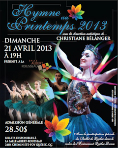 Spectacle de L'Hymne au Printemps 2013