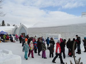 Un nombre record de visiteurs durant la relâche Normandin !