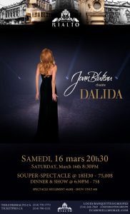 Joan Bluteau chante Dalida 