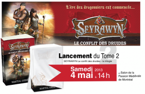 Lancement de SEYRAWYN, la quête des druides