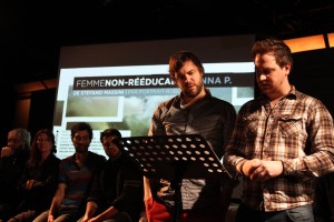 Olivier Lépine et Maxime Perron. comédiens