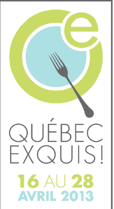 Le festival gourmand Québec Exquis