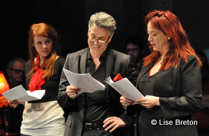 Noémie O'Farrel, Réjean Vallée et Marie-Josée Bastien