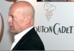 Bruce Willis au Mouton cadet Wine Bar à Cannes