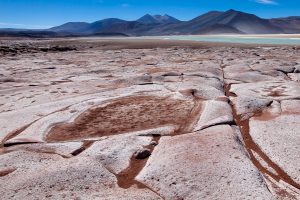 La salar de Talar-désert d'Atacama 