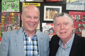 M. Guy St-Laurent, promoteur du Salon FADOQ 50 ans + et M. Gilles Latulippe, porte-parole
