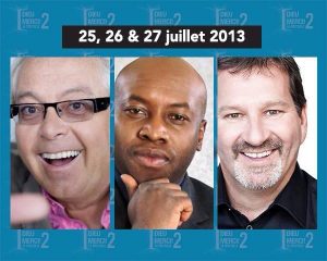 Mario Lirette, Didier Lucien et Mario Jean 