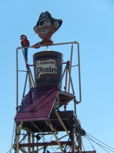 Le repaire des pirates.