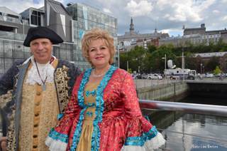 Stéphan Parent directeur général des FNF et madame Michelle Morin-Doyle maire-suppléant de la Ville de Québec