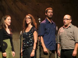 Miro Lacasse, Myriam Fournier, Félix Beaulieu-Duchesneau, Mathieu Gosselin