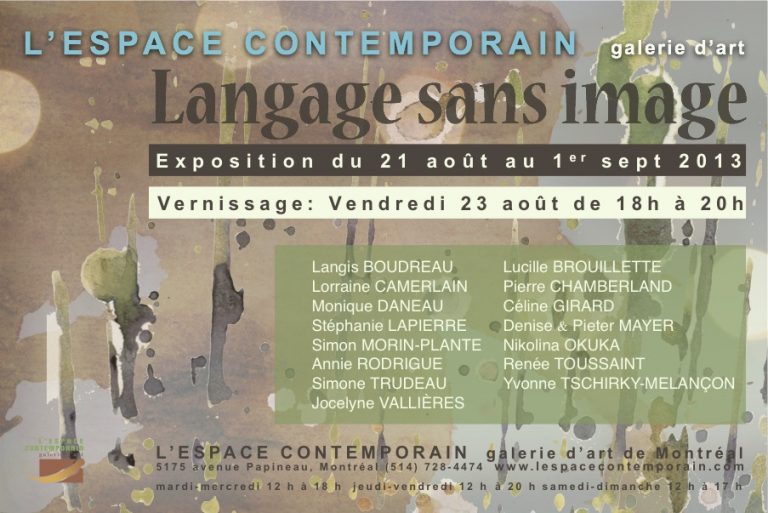Langage sans image