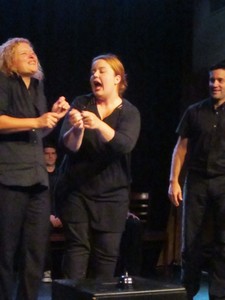 Geneviève Boivin, Élodie Cuenot, et Martin Juneau