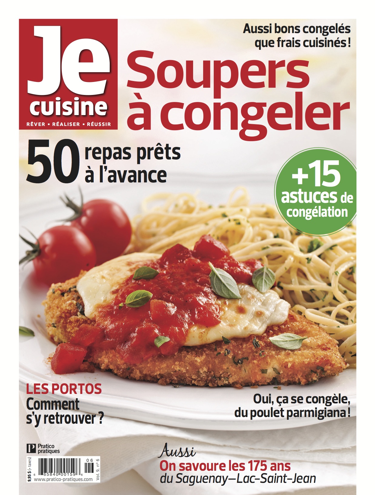 Je cuisine Soupers à congeler