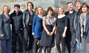 Les comédiens d'Unité 9, Danielle Trottier, Jean-Philippe Duval .Fabienne Larouche Les comédiens d'Unité 9, Danielle Trottier,Jean-Philippe Duval Fabienne Larouche