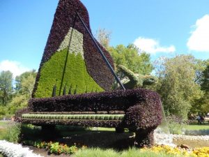 Piano aux Mosaïcultures