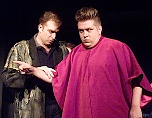 Shaoura (Philippe Gobeille) et Princesse Pascovia (Étienne Cousineau)