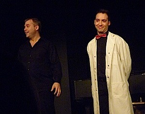 Monsieur Van Tricasse (Mireck Mételski) et Docteur Ox (Nathan Lelièvre)