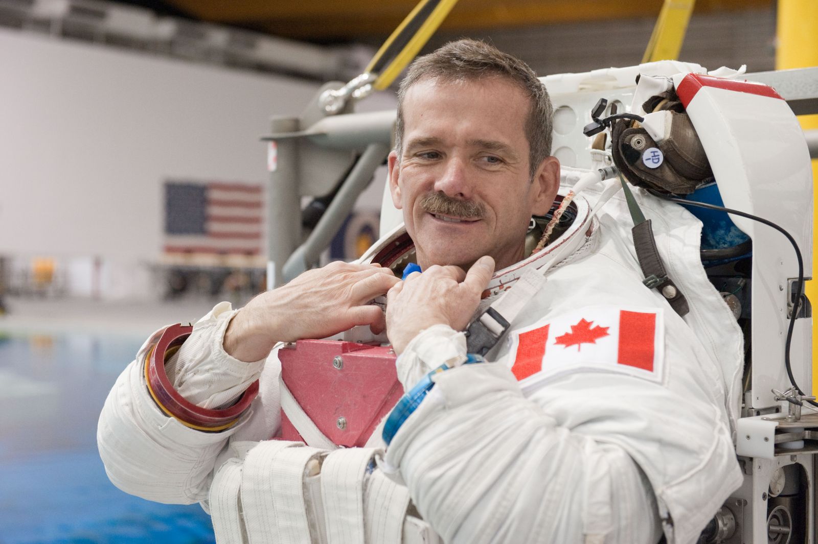 Le colonel Chris Hadfield