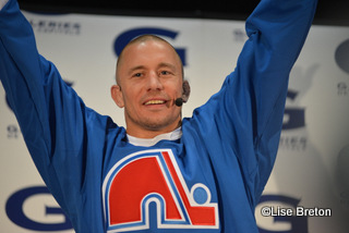 Georges Saint-Pierre heureux de retrouver ses fans