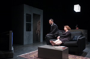 Sophie Dion et Christian Michaud dans Tombé du Ciel au Périscope