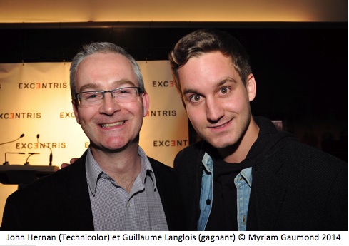 John Hernan (Technicolor) Guillaume Langlois (gagnant)