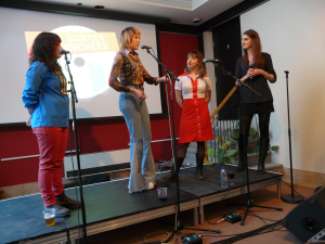 Les Hay Babies et Joannie Fortin à l'animation
