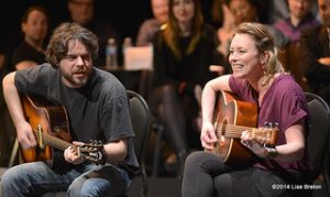 Pierre-Luc Brillant et Isabelle Blais dans Midsummer