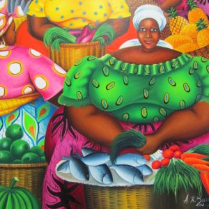 Femmes africaines, détail