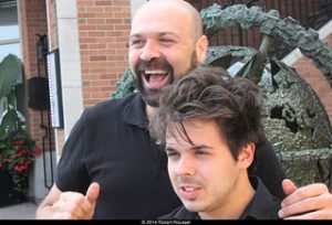 Ricardo Trogi et Jean-Carl Boucher pour le film 1987