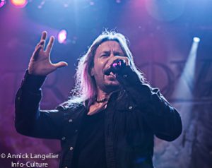 Stratovarius à L'Impérial de Québec Timo Kotipelto, chanteur