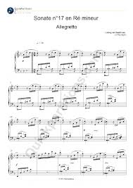 Ludwig van Beethoven, Sonate no 17 en ré mineur